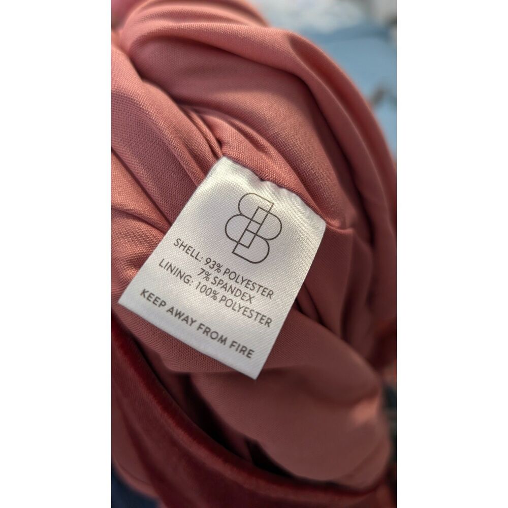 Baltic Born Velvet Maxi Dress L/XL Dusty Rose Romantic Wedding Guest Holiday - Picture 11 of 12